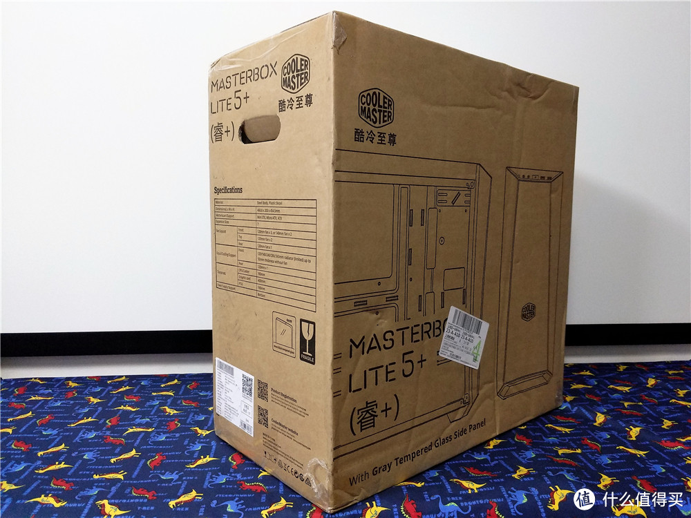 棱角分明不简单 — COOLERMASTER 酷冷至尊 MasterBox Lite 5+(睿+） 机箱评测