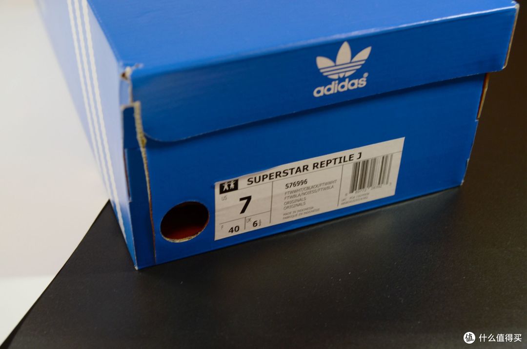 ADIDAS 阿迪达斯 三叶草 SUPERSTAR 贝壳头白蛇皮纹休闲运动鞋开箱