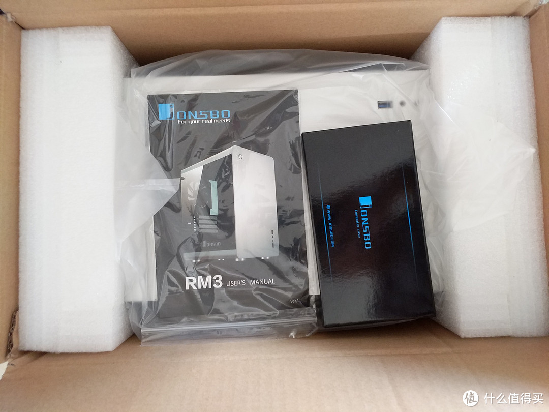 JONSBO 乔思伯 RM3 标准版 银色 M-ATX 机箱开箱