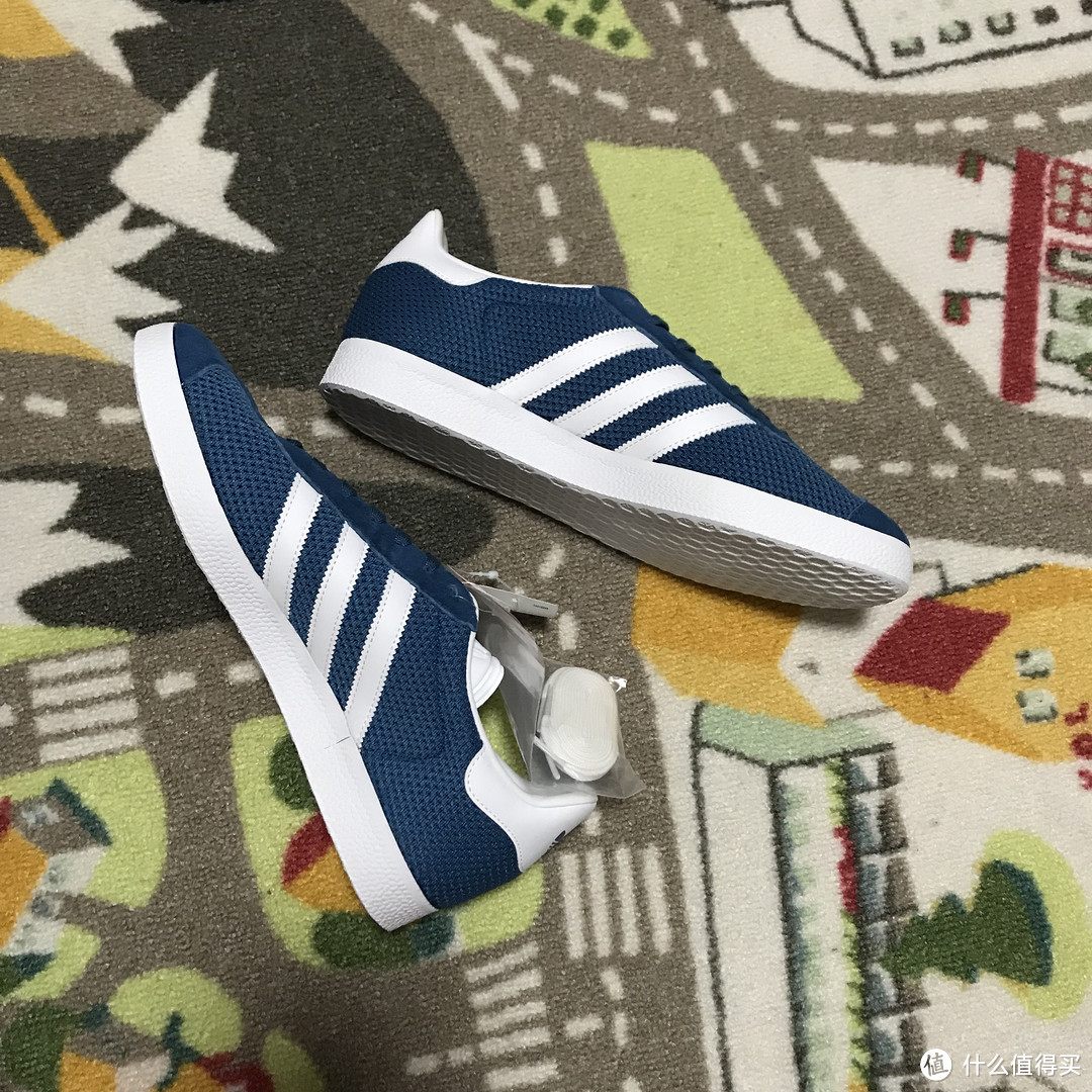 Adidas 阿迪达斯 三叶草 GAZELLE 经典休闲鞋开箱