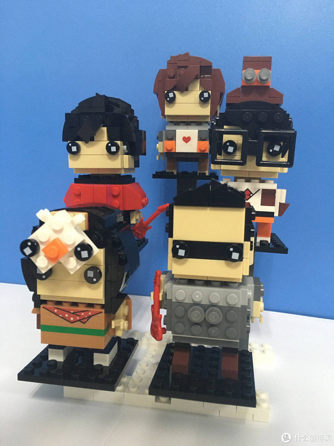 当乐高玩家遇上五迷—LEGO 乐高 41597 DIY套装复刻五月天大头