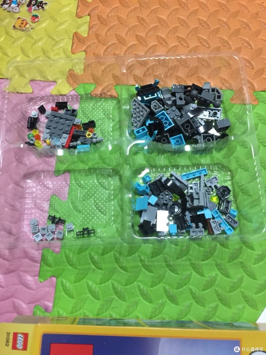 乐高creator创意百变系列31062探测机器人