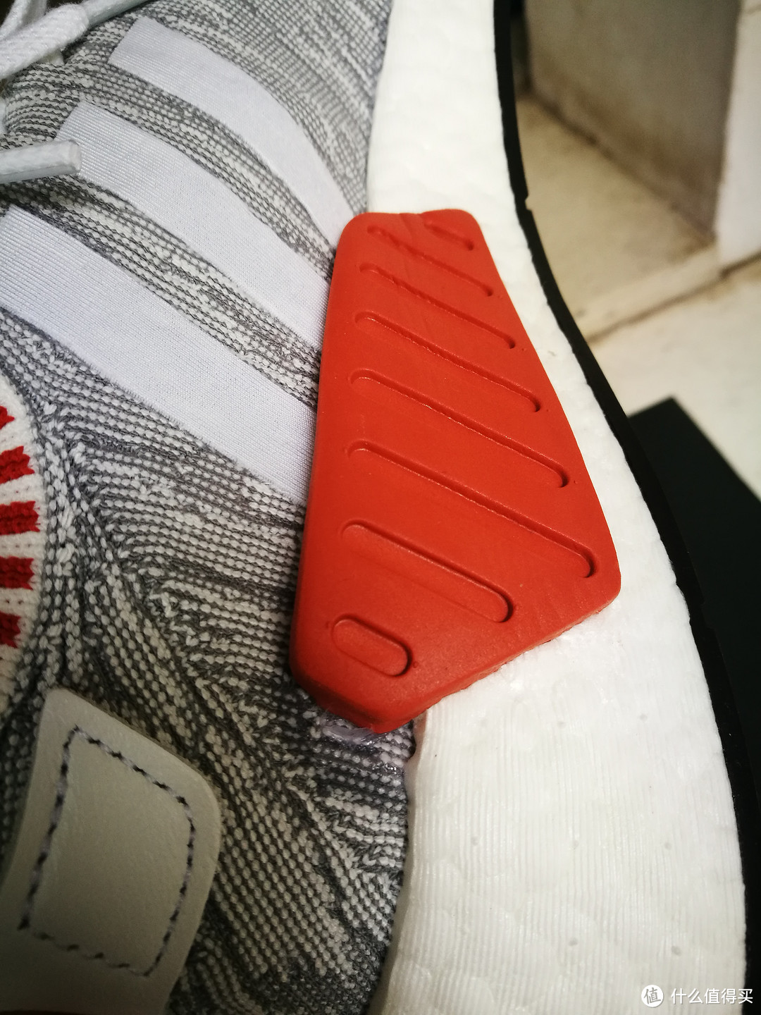 Adidas 阿迪达斯 NMD R2 Boost Primeknit 灰噪声色 运动鞋开箱