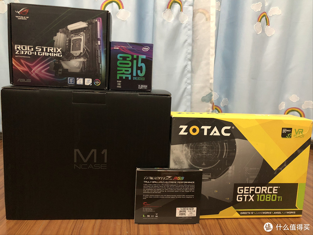 侧透版Ncase M1装机