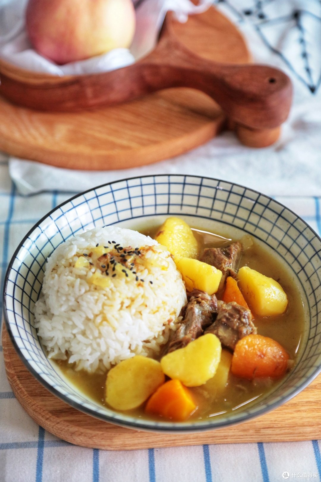 土豆牛腩咖喱饭