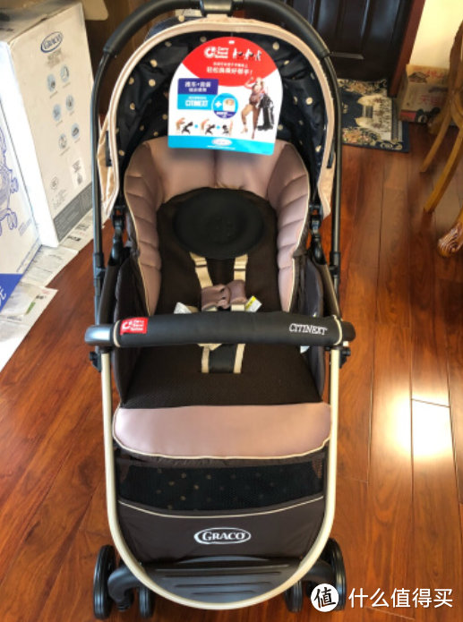 618购物清单 Graco 葛莱 citinext 城市慧智系列 婴儿推车开箱