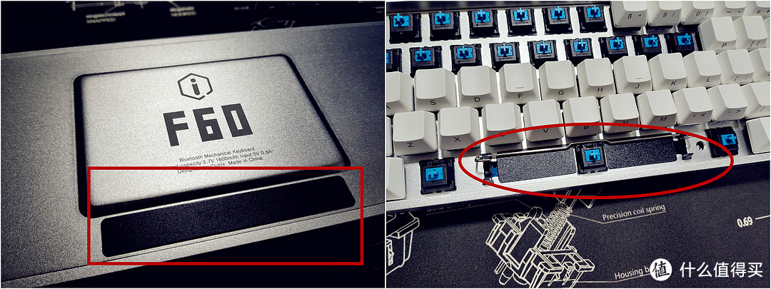 铝系艺术的狂潮—IQUNIX F60双模机械键盘+ZOMO猫爪键帽测评体验