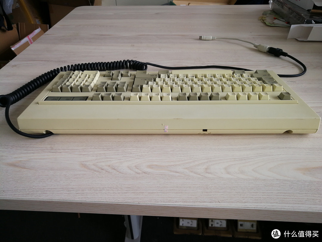 古董键盘——DFK101 ALPS原生蓝轴机械键盘