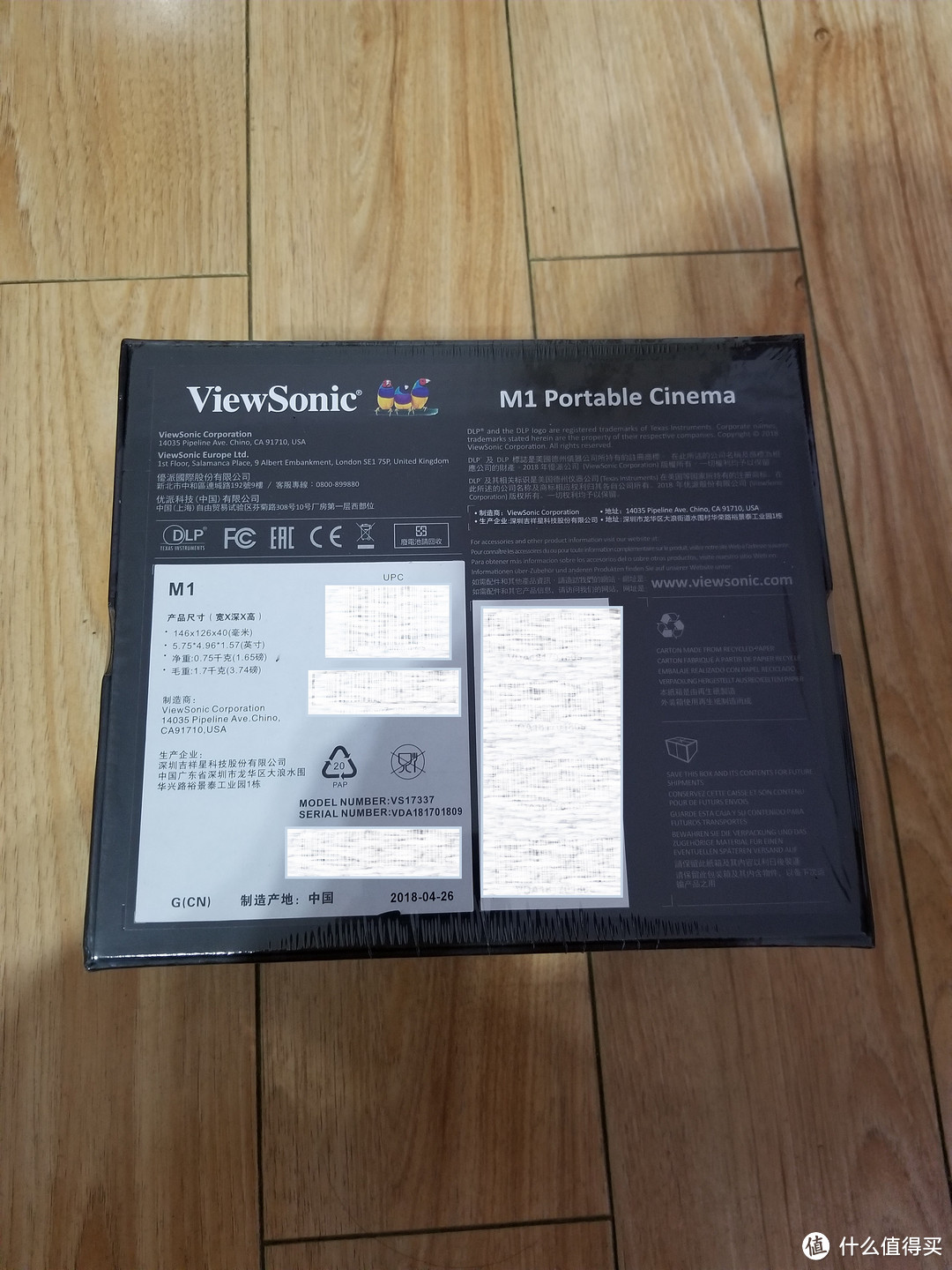 一本小词典---ViewSonic优派 M1 便携式投影机真实使用情况报告