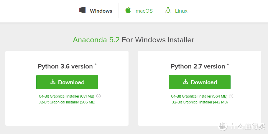 这里只推荐Python3.6 64位版本，这个如果你安不了，我劝你放弃本文，不要入门机器学习了吧。