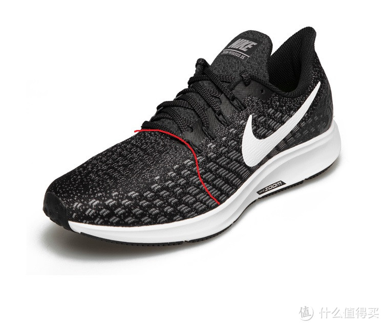 耐克AIR ZOOM PEGASUS 35挤脚背的解决方法