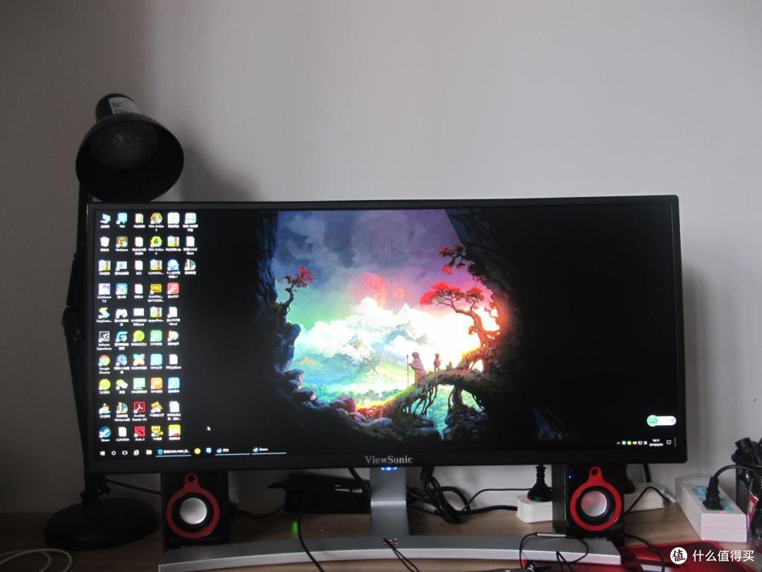 21:9曲面144HZ 优派VX3015-C显示器上手玩
