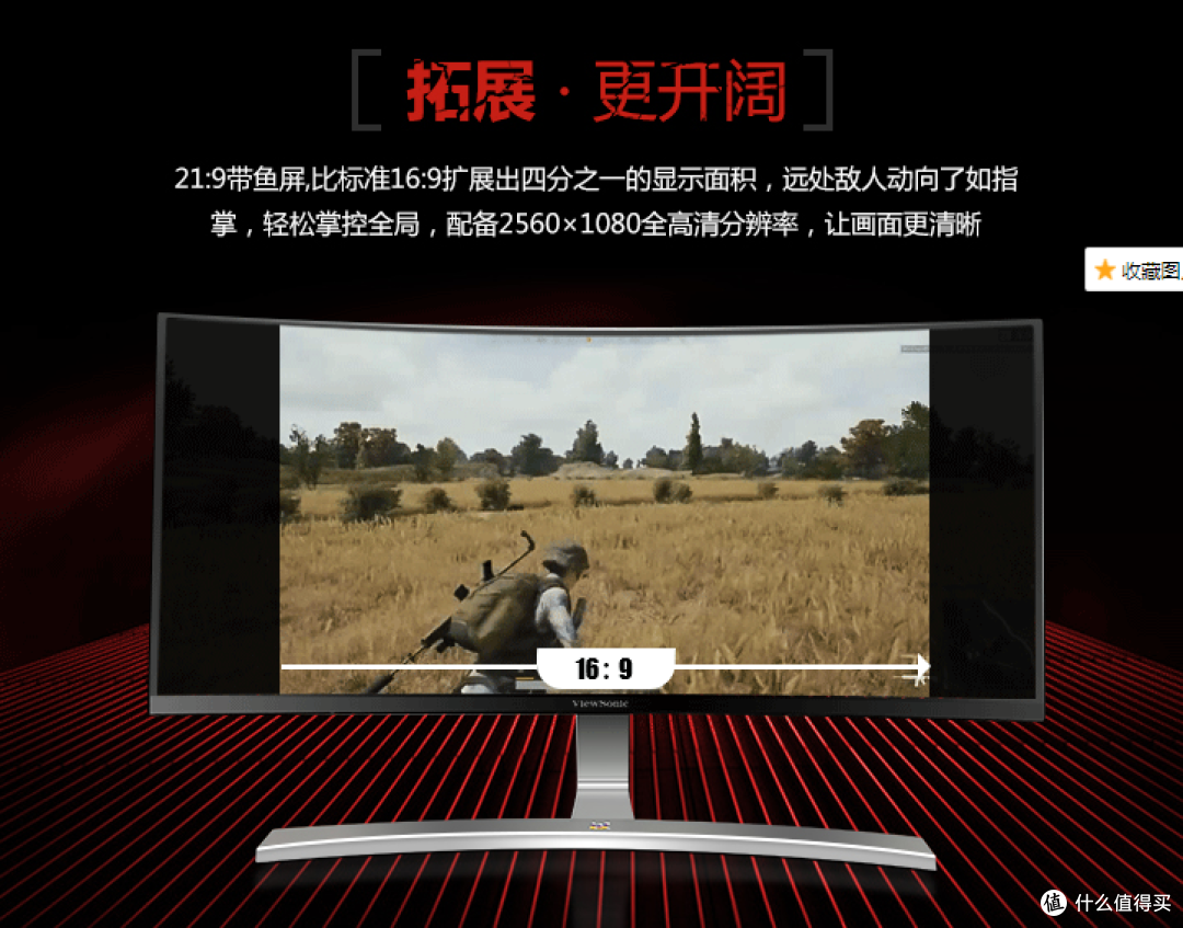 21:9曲面144HZ 优派VX3015-C显示器上手玩