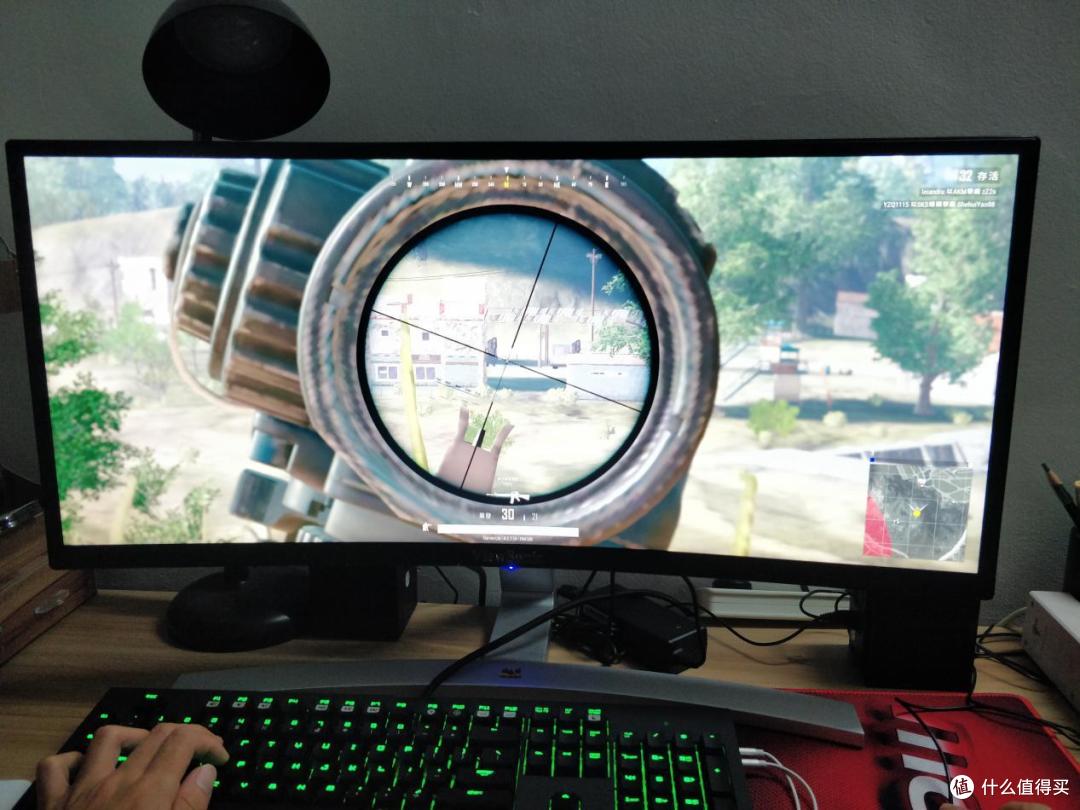 21:9曲面144HZ 优派VX3015-C显示器上手玩