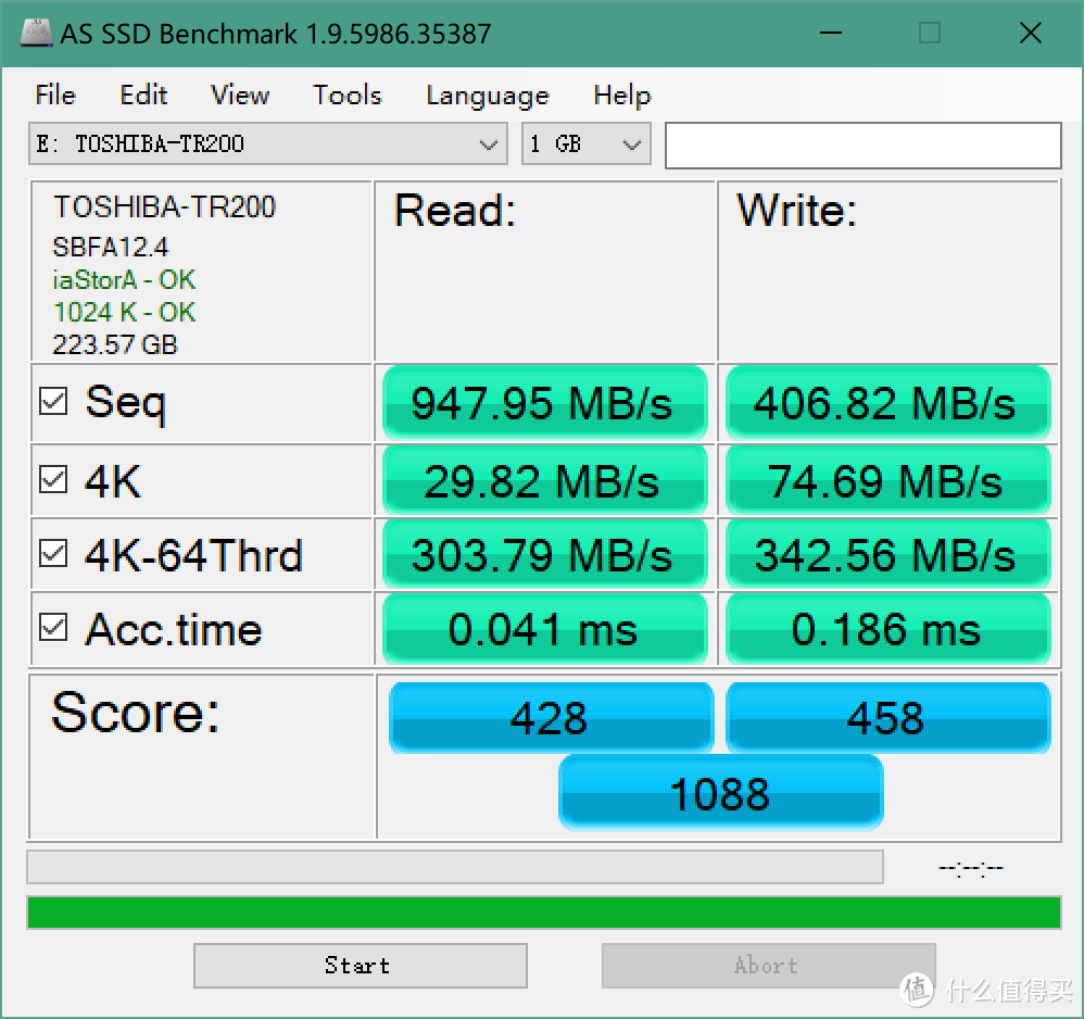 SSD也玩RAID0?东芝TR200平价固态硬盘简测