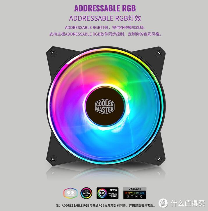 CoolerMaster 酷冷至尊 MasterFan MF140R ARGB 机箱风扇开箱