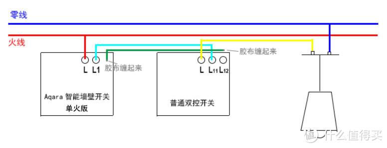 双控改智能开关（单火版）方案2