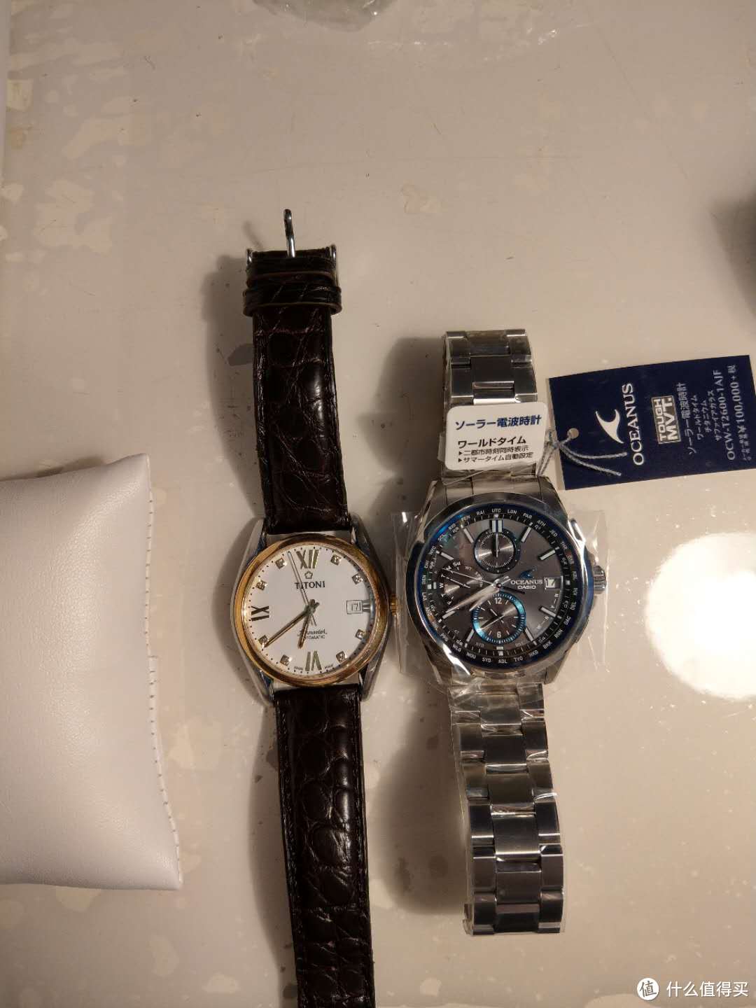 爆料热搜|手表的那些事 篇一：聊聊手上的TITONI 83909和卡西欧海神T2600