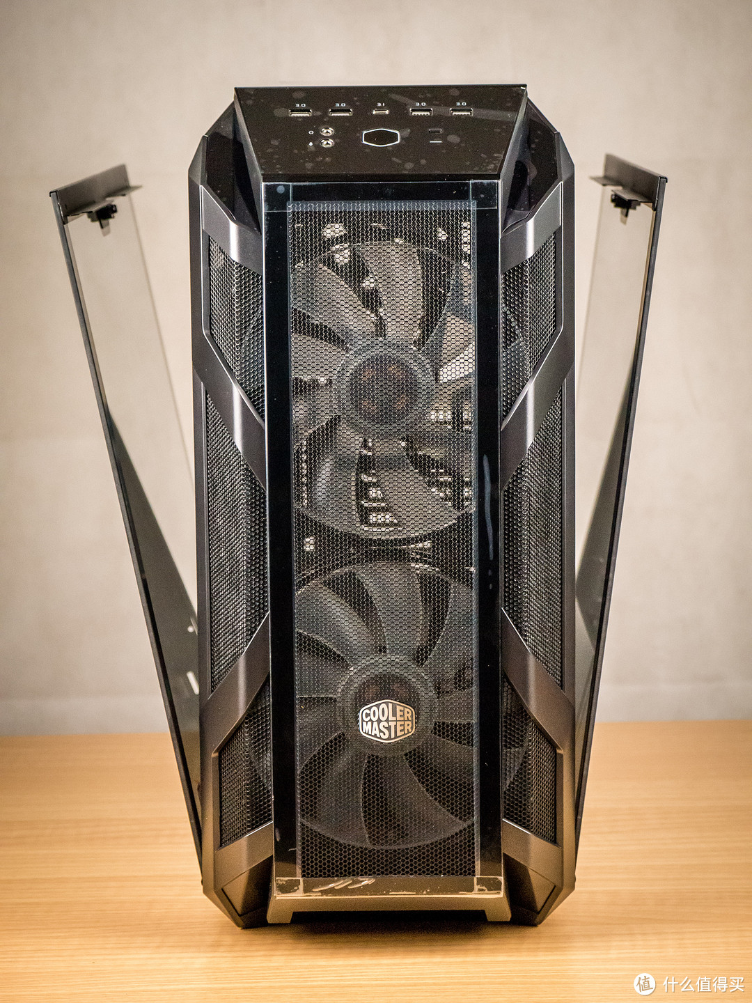 酷炫无边--CoolerMaster(酷冷至尊)MasterCase H500M模块化机箱