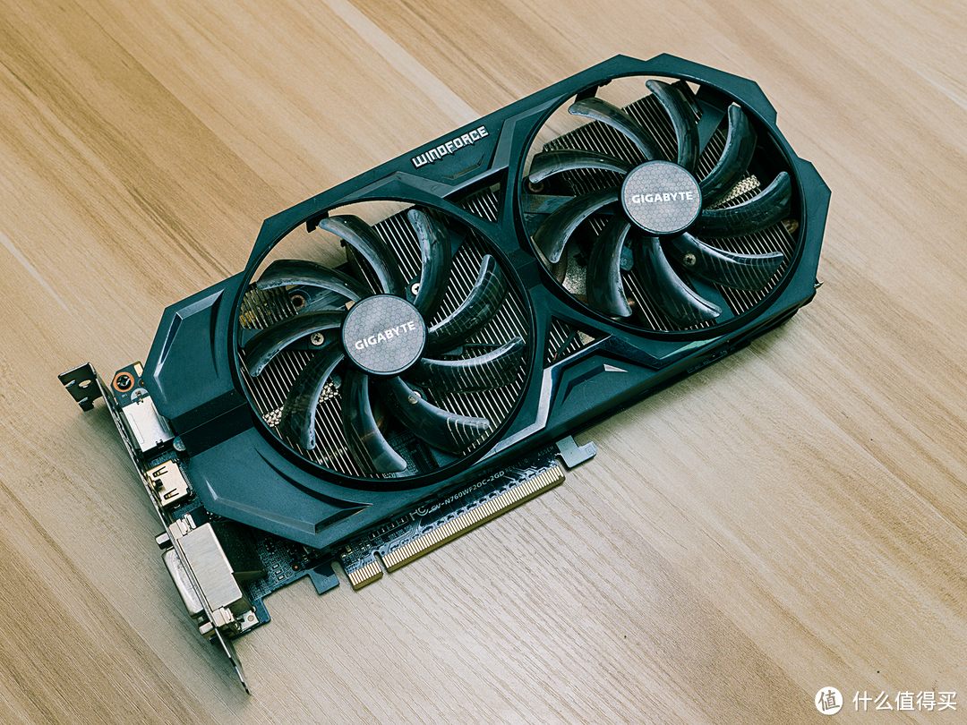 老平台拆下来的技嘉GTX760显卡