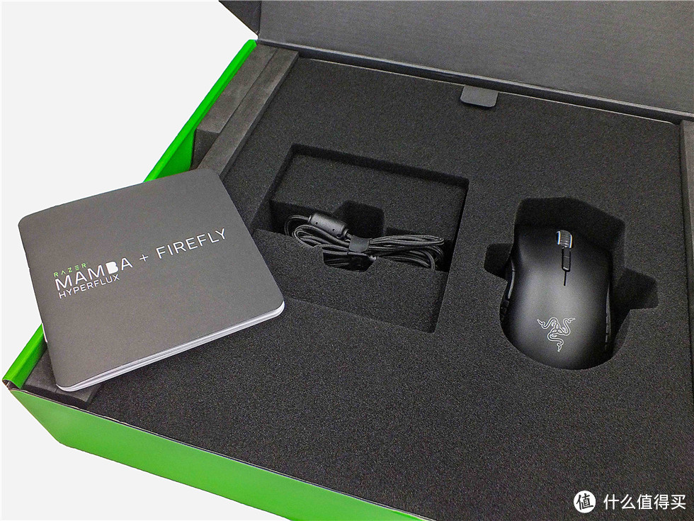 不仅无线，还有无线供电的鼠标—Razer 雷蛇 曼巴眼镜蛇超级版+烈焰神虫超级版开箱