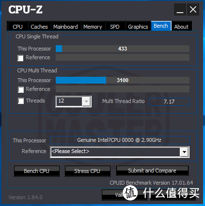 CPUZ跑分