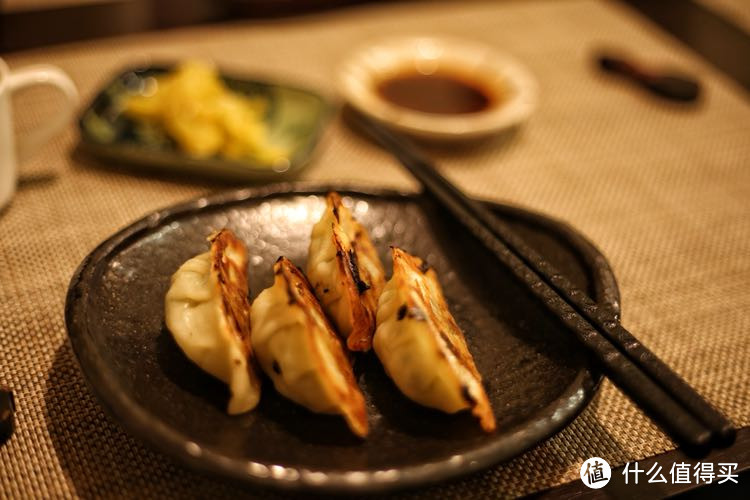 在一个日本餐馆吃的煎饺