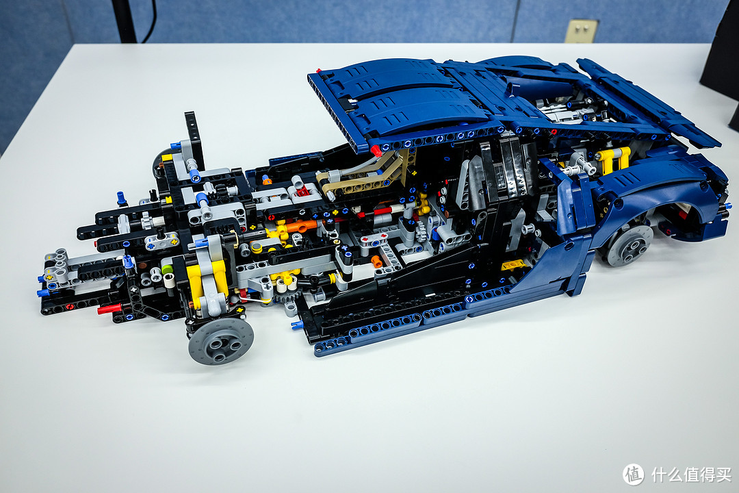 lego 乐高 42083 technic bugatti 布加迪 chiron 模型开箱