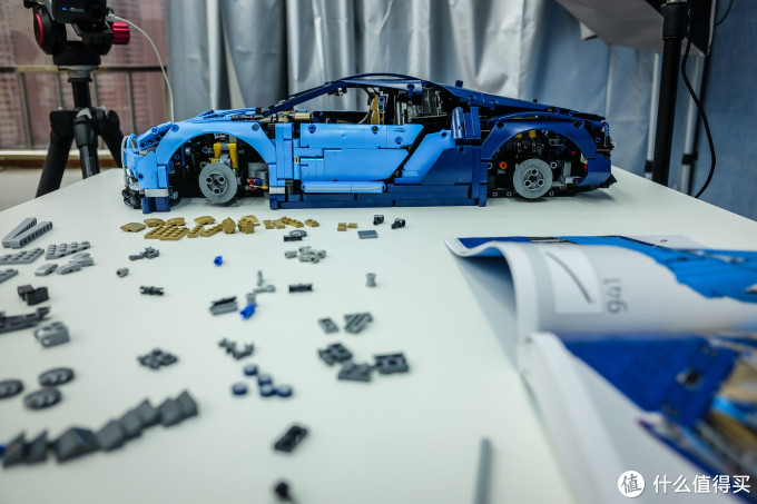 加入大妈多年,怒提布加迪一台!LEGO 乐高 42083 Technic Bugatti 布加迪 Chiron 模型开箱
