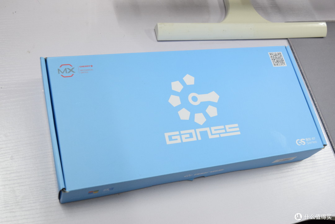 GANSS 高斯 GS87-D 墨客黑 双模版机械键盘开箱