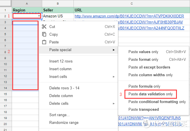 Visa淘金计划#技术宅拯救海淘, 用 Google 版 Excel 比价亚马逊商品 下篇