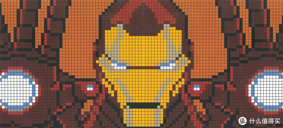 LEGO 乐高 6250093 Iron Man Mosaic 钢铁侠马赛克画