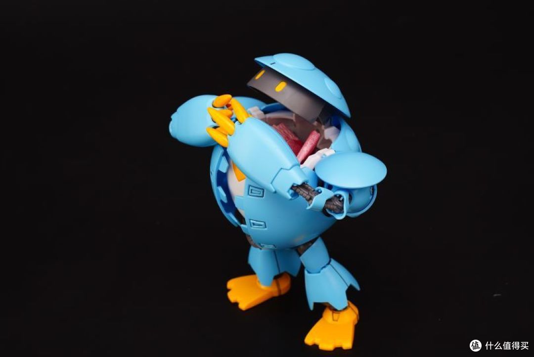 大型广告动画片《高达创形者》之 BANDAI 万代 HG 桃桃卡普尔 模型开箱评测
