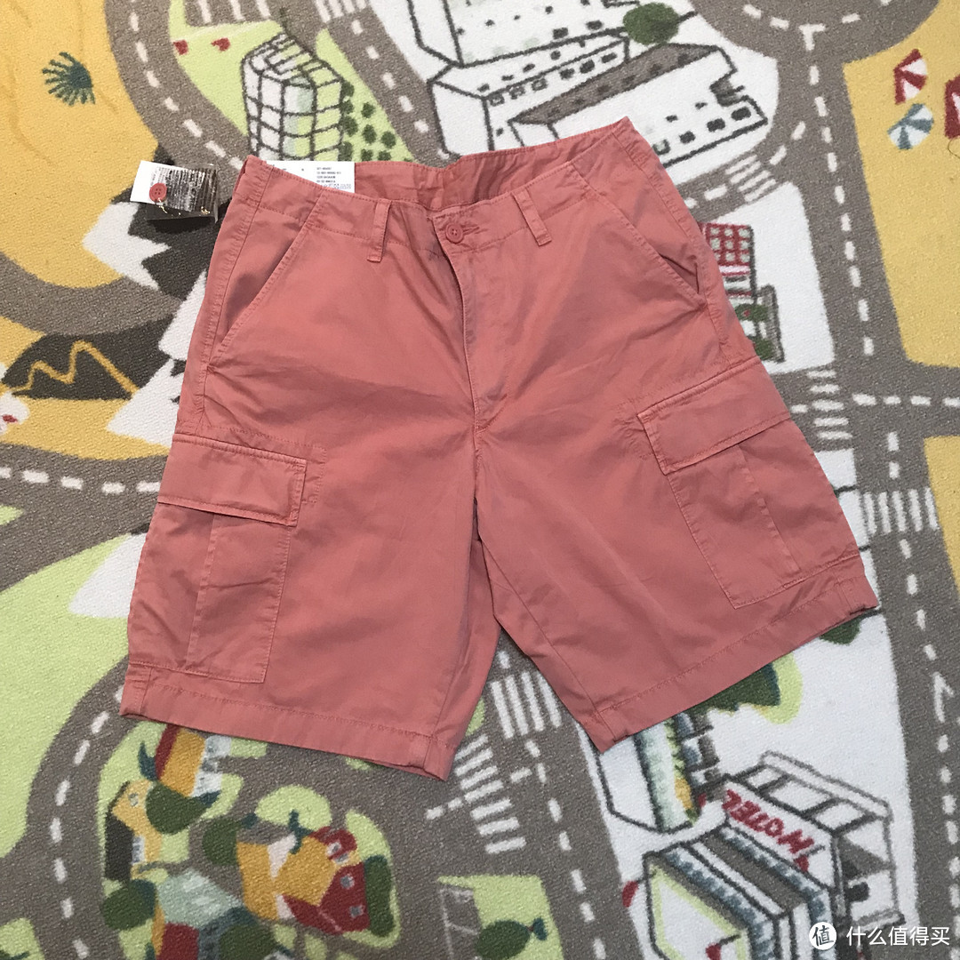 又闷骚又实惠!UNIQLO 优衣库 男式工装短裤晒单