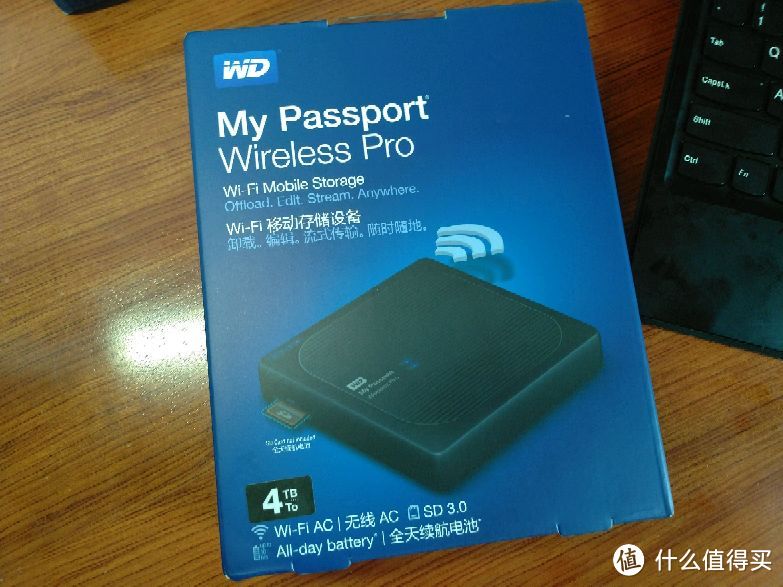 海边别墅WD 西部数据 My Passport Wireless Pro 简单开箱