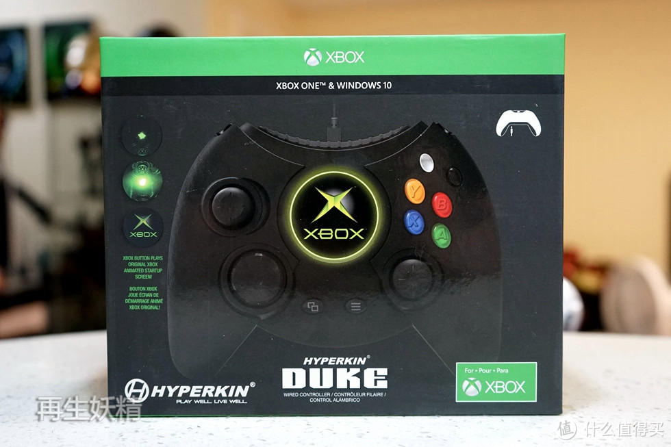 往日重现？！XBOX 初代 DUKE手柄 复刻版，开箱、体验