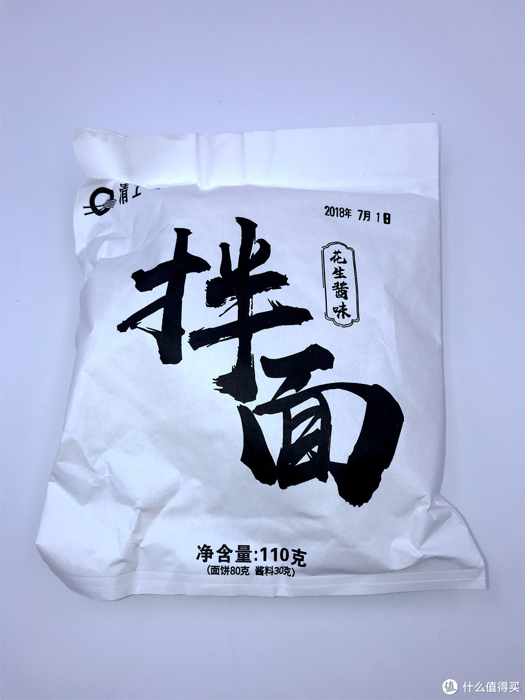 确实是那个味道 清土 花生酱拌面 开箱试吃