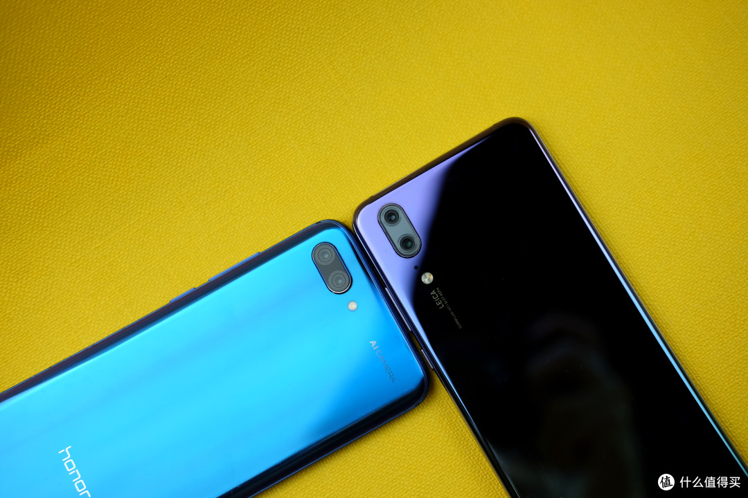 huawei 华为 p20 pk honor 荣耀10 手机参照对比
