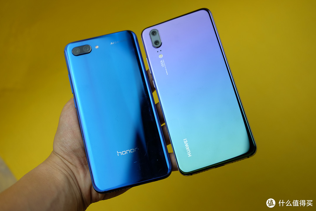 huawei 華為 p20 pk honor 榮耀10 手機參照對比