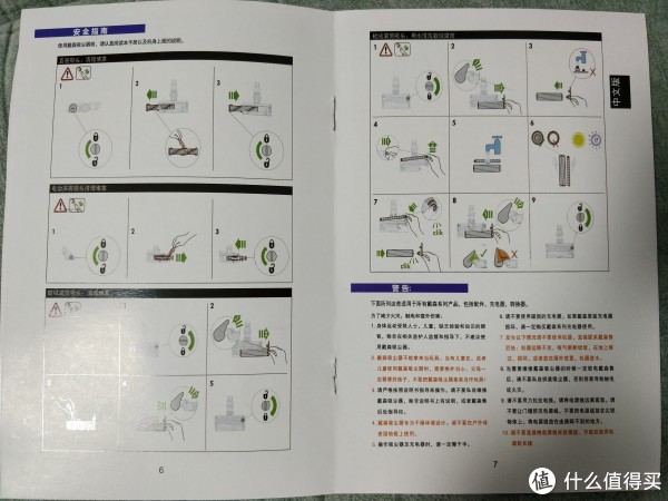 店家提供的中文说明书，应该是翻印的