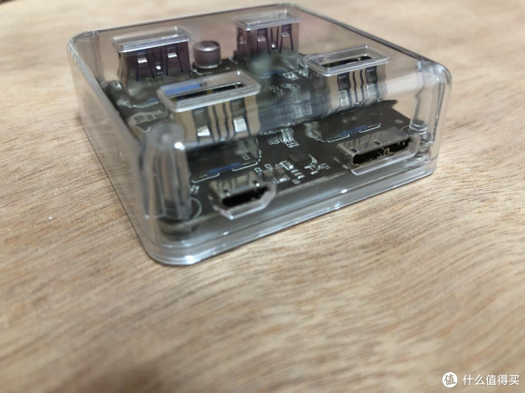 高颜值的分线器—京造 USB3.0透明分线器体验