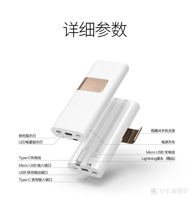 不会卖萌的数据线不是好充电宝---iWalk Crazy Cable移动电源充电线简评