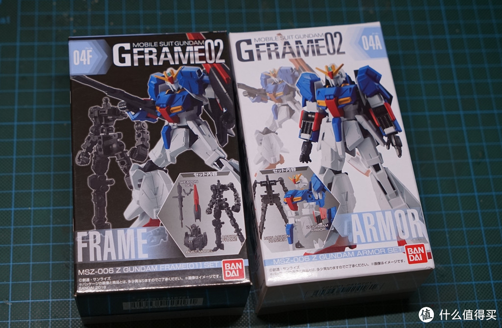 我有黑科技—BANDAI 万代 G-FRAME02 Z高达模型开箱