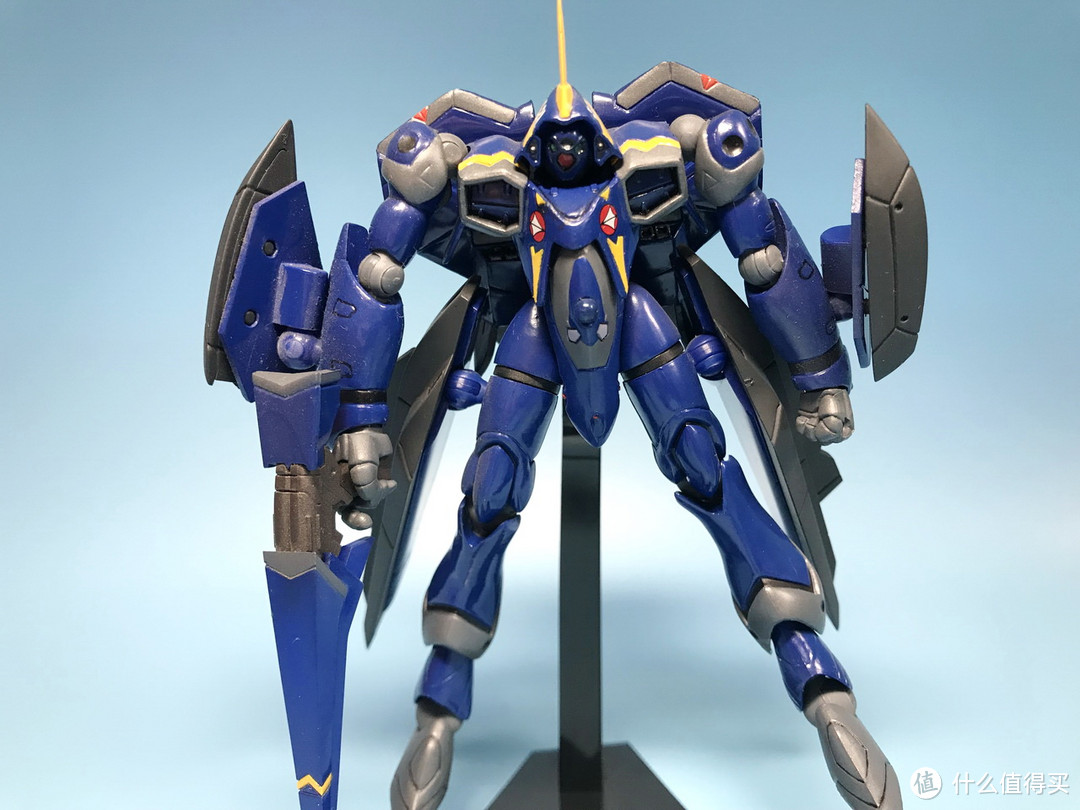 KAIYODO 海洋堂 转轮科技 054 MacrossPlus YF-21 人形状态开箱