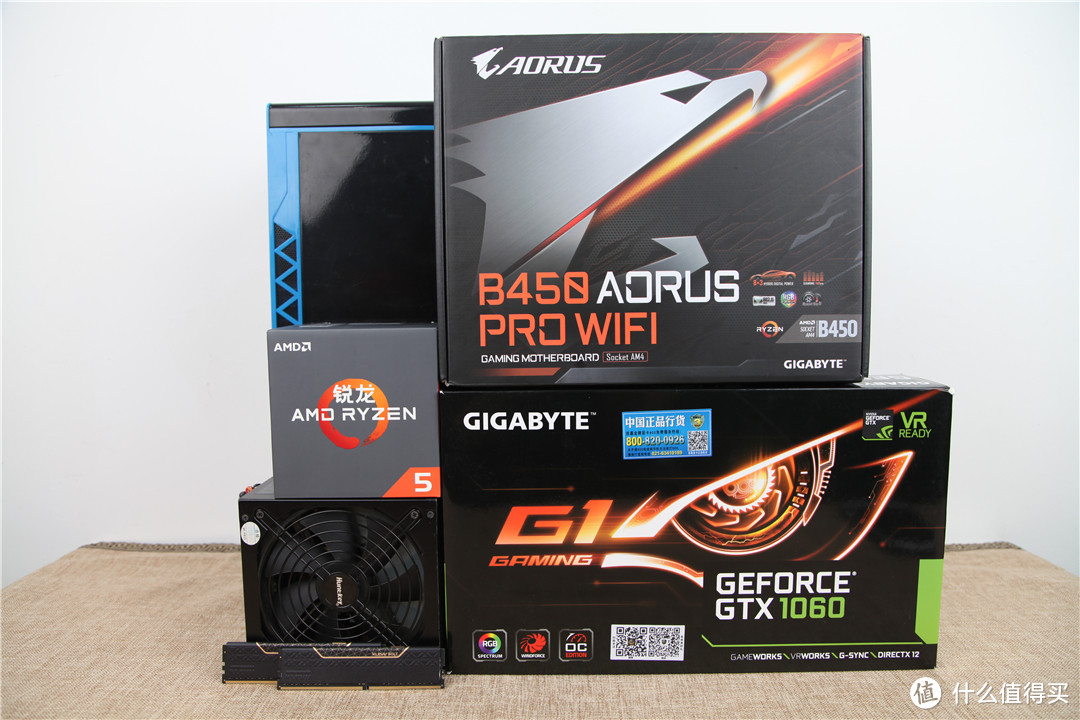 没钱也想装个好看的机：技嘉B450 AORUS PRO WIFI 装机及网卡功能体验