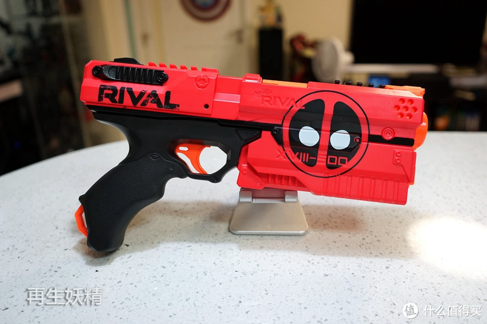 HASBRO 孩之宝 NERF RIVAL 克洛诺斯发射器 死侍 双枪 开箱&试玩