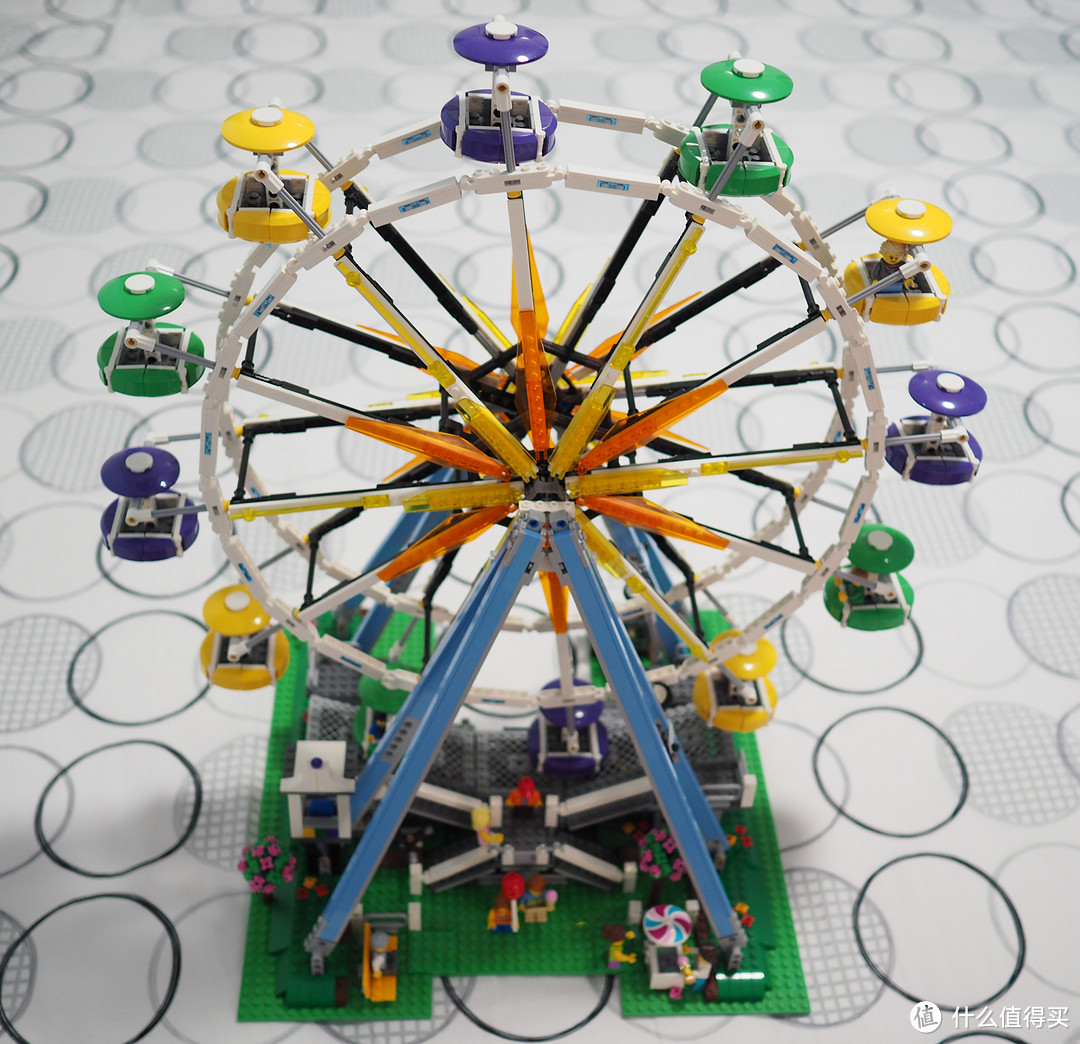 梦幻游乐场，欢乐嘉年华—LEGO 乐高 10247 摩天轮体验分享