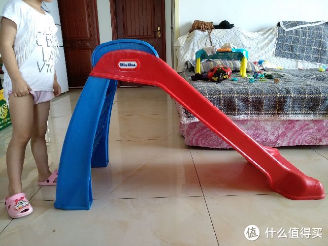 图书馆猿の小泰克（little tikes）红蓝小滑梯