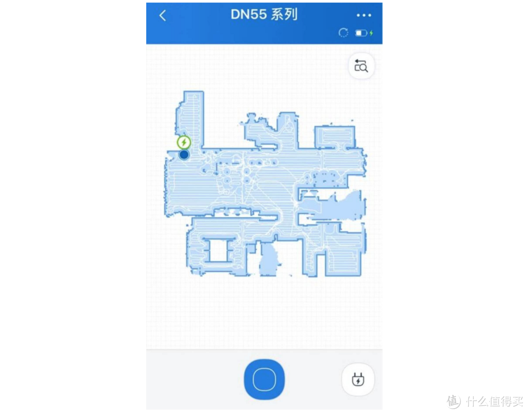 “长着眼睛”的扫地拖地好帮手—科沃斯 DN55 扫拖一体机 使用评测