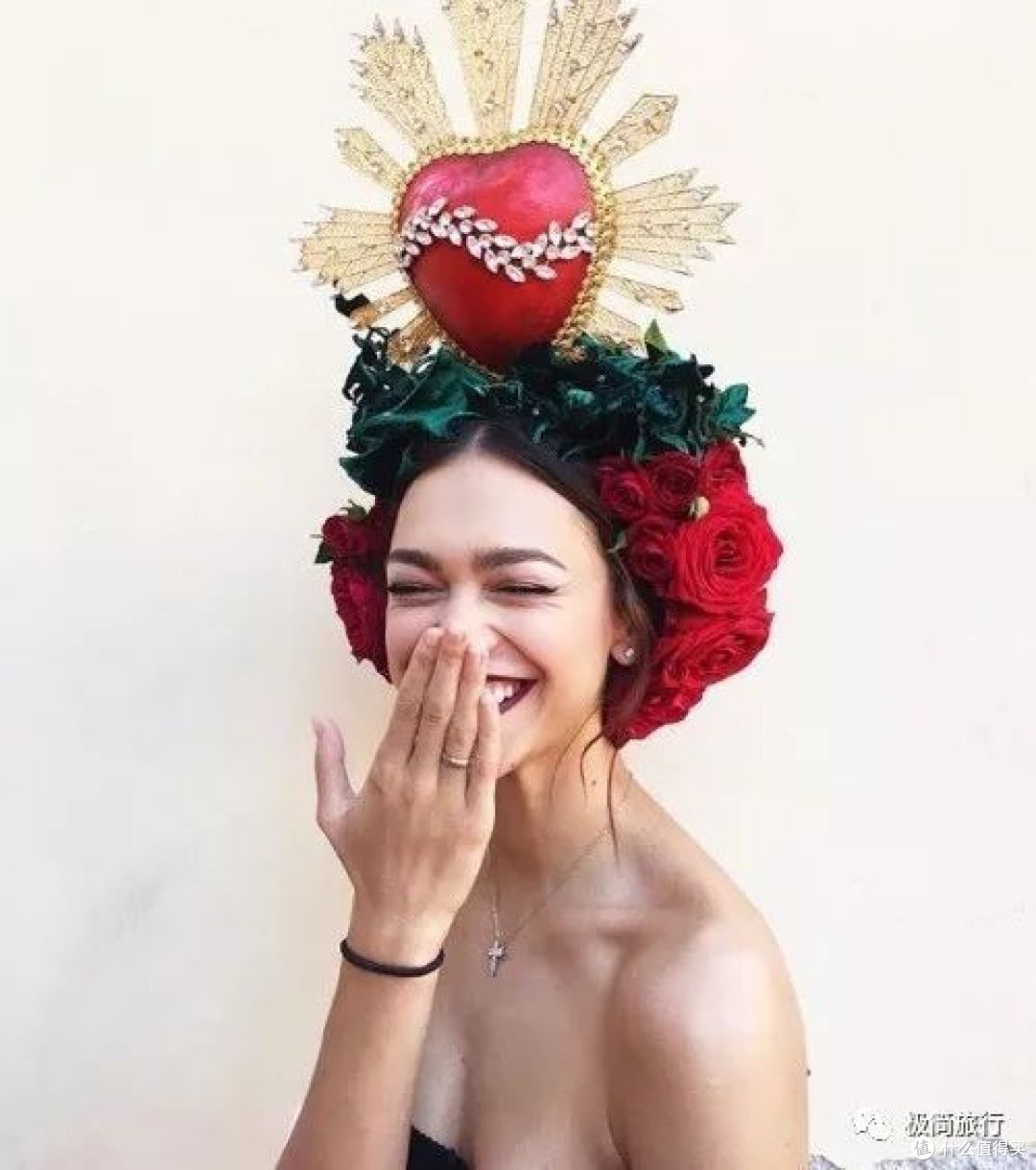 ▲  给Dolce&Gabbana走秀的Zhenya Katava